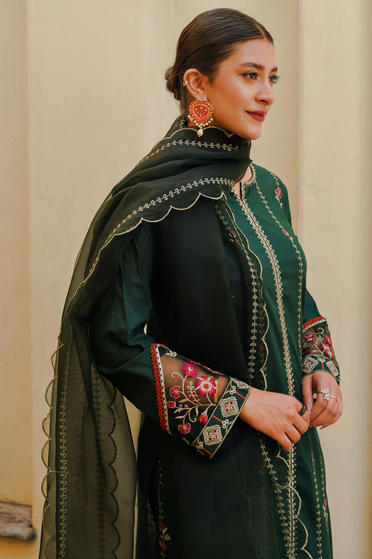 Dark Green Dupatta