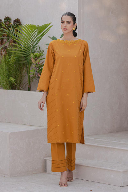 Sunny Mustard 2pc Suit