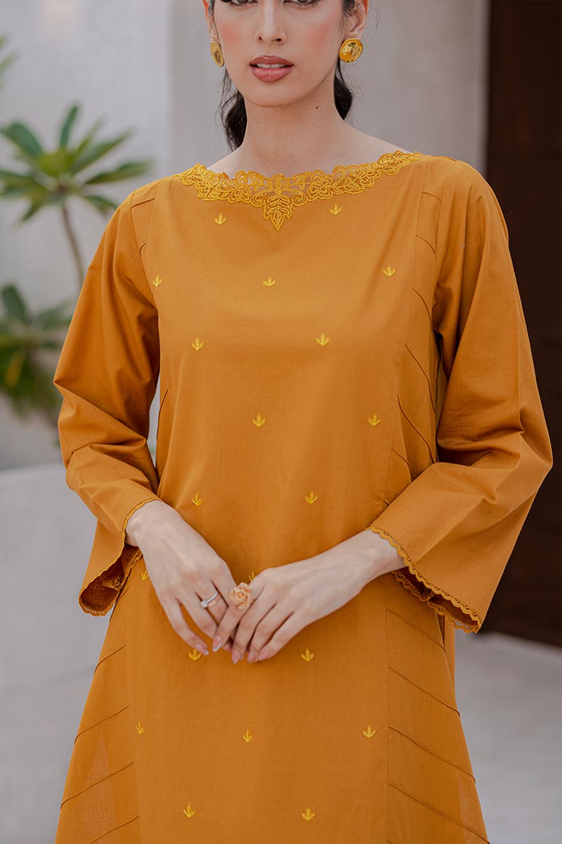 Sunny Mustard 2pc Suit