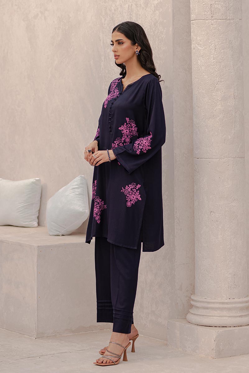 Mid Night Blue 2pc Suit