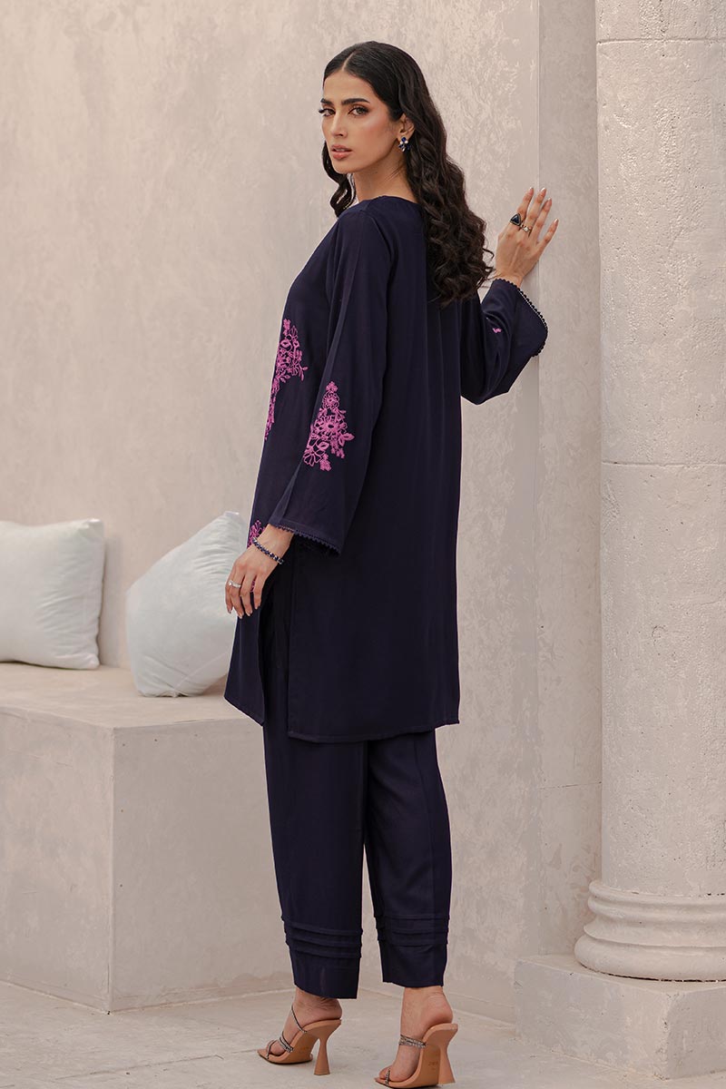 Mid Night Blue 2pc Suit