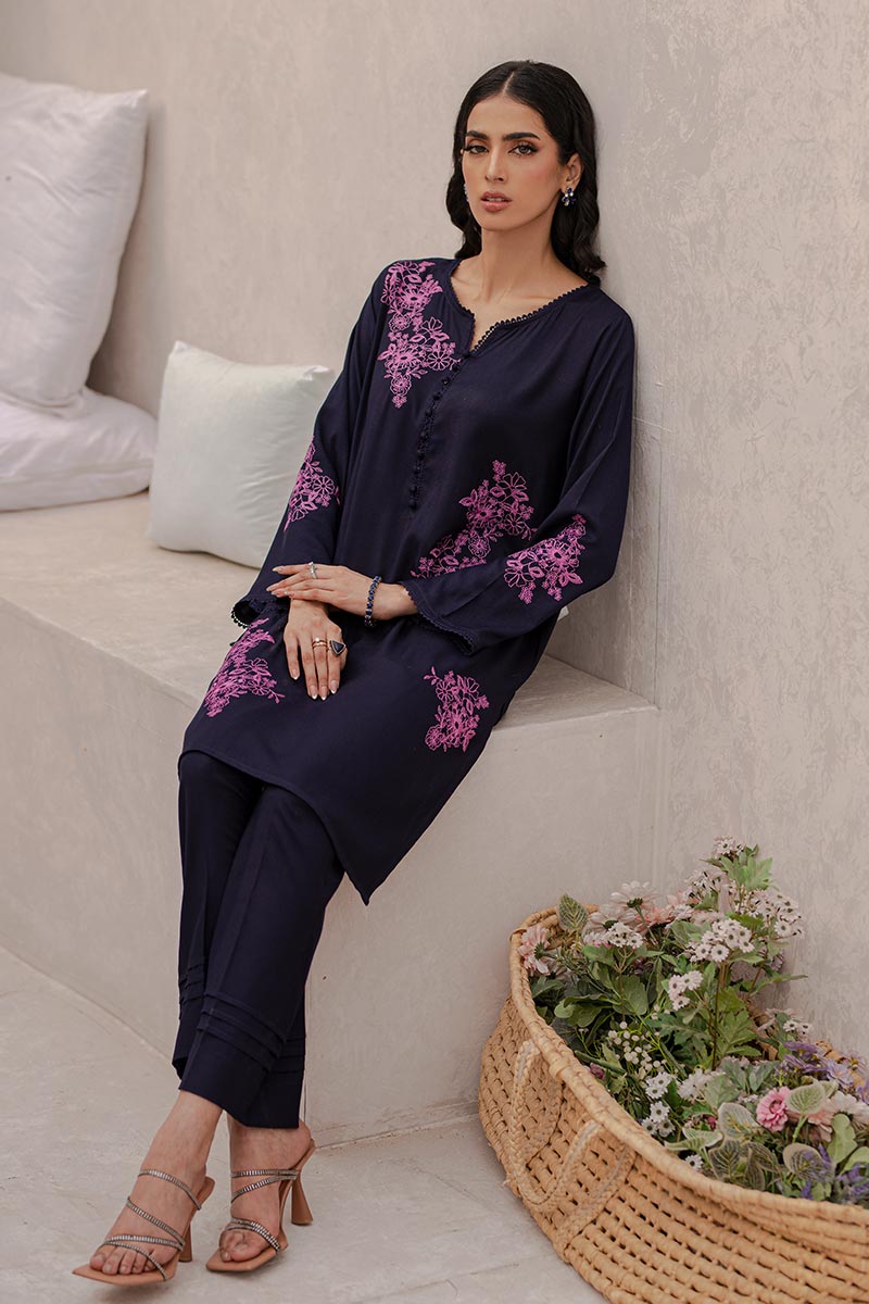 Mid Night Blue 2pc Suit