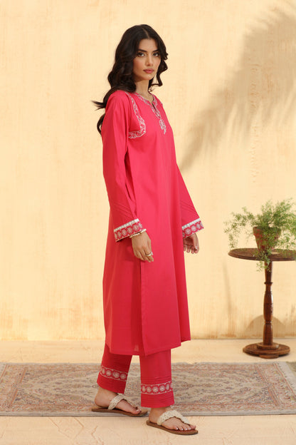 Pink 2pc Suit