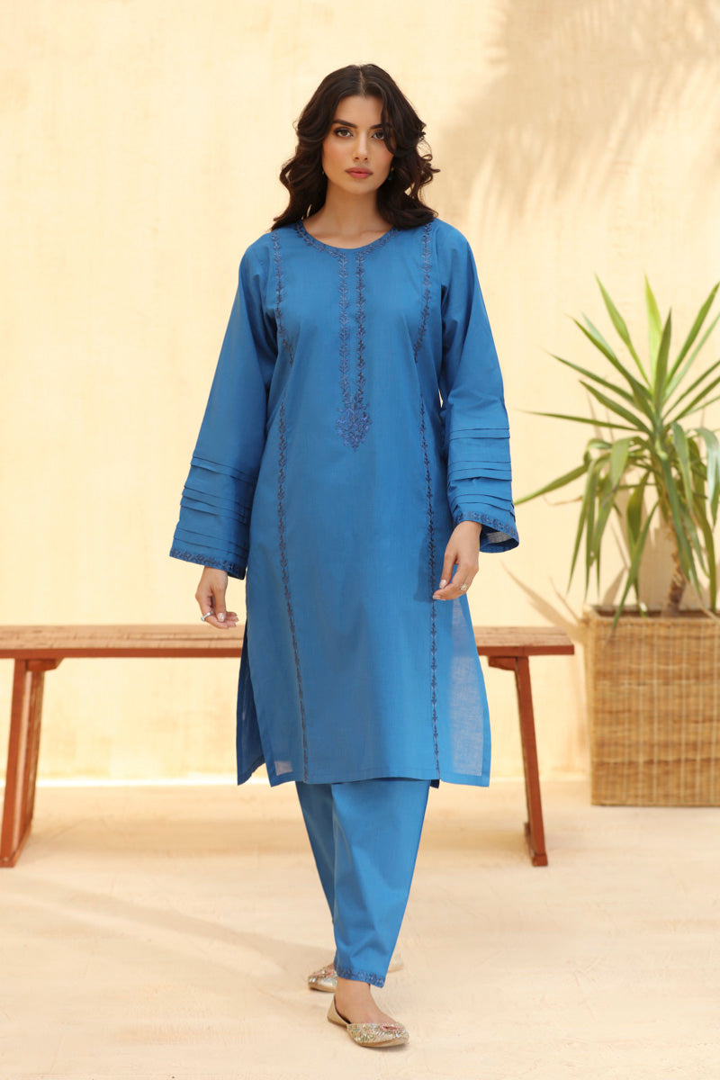 Blue 2pc Suit