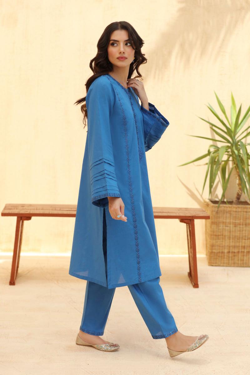 Blue 2pc Suit