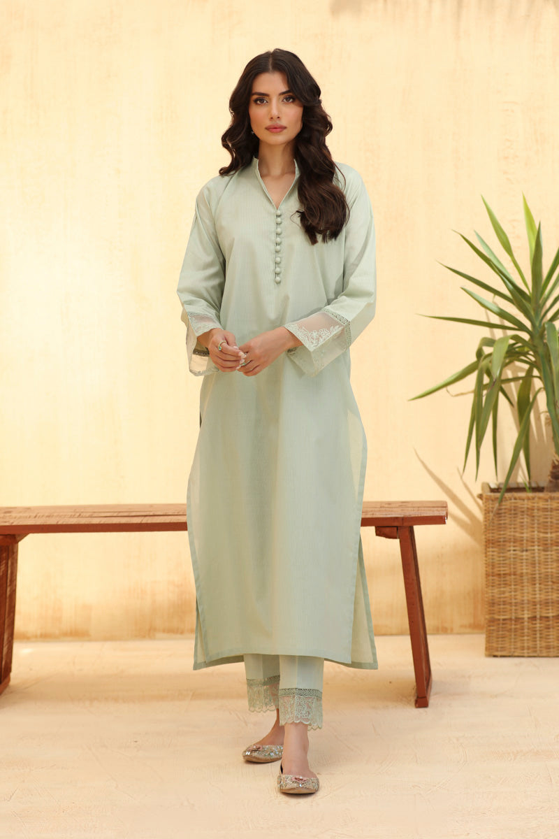 Mint Green 2pc suit